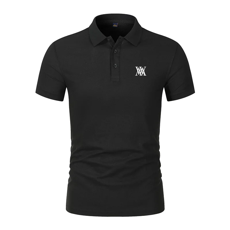 Men's Golf T-shirt Business Ca - Shirt Camp Collar ulasan dan harga