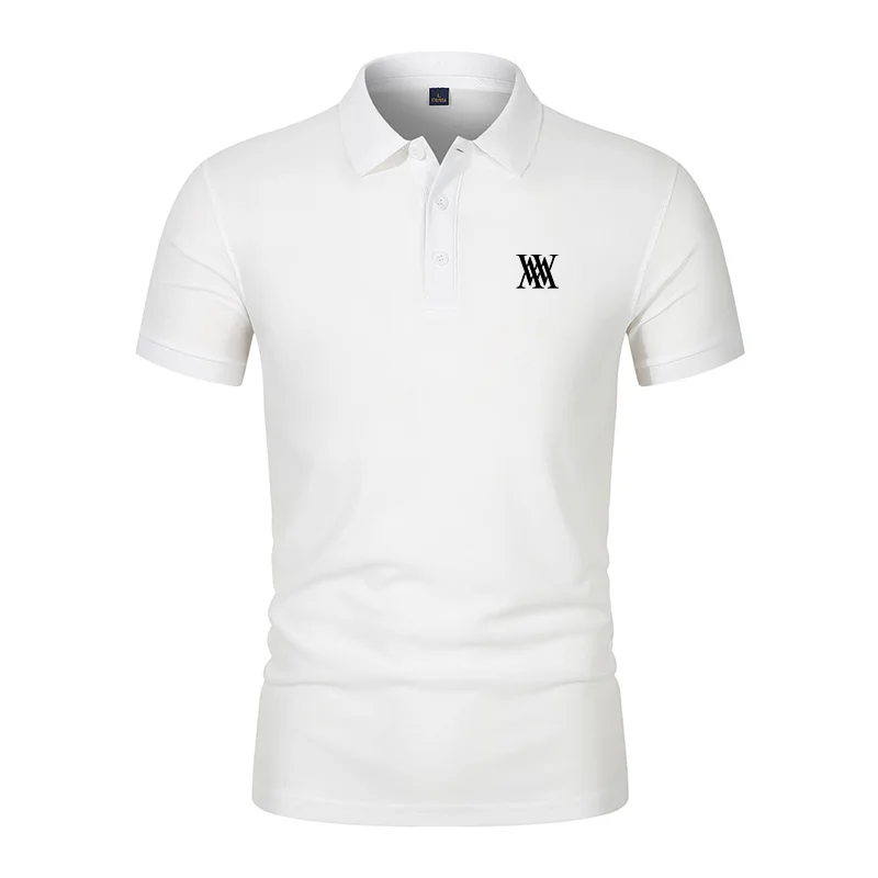 Men's Golf T-shirt Business Ca - Shirt Camp Collar ulasan dan harga