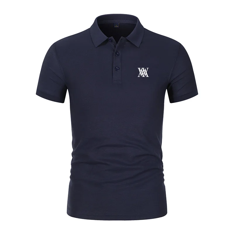Men's Golf T-shirt Business Ca - Shirt Camp Collar ulasan dan harga