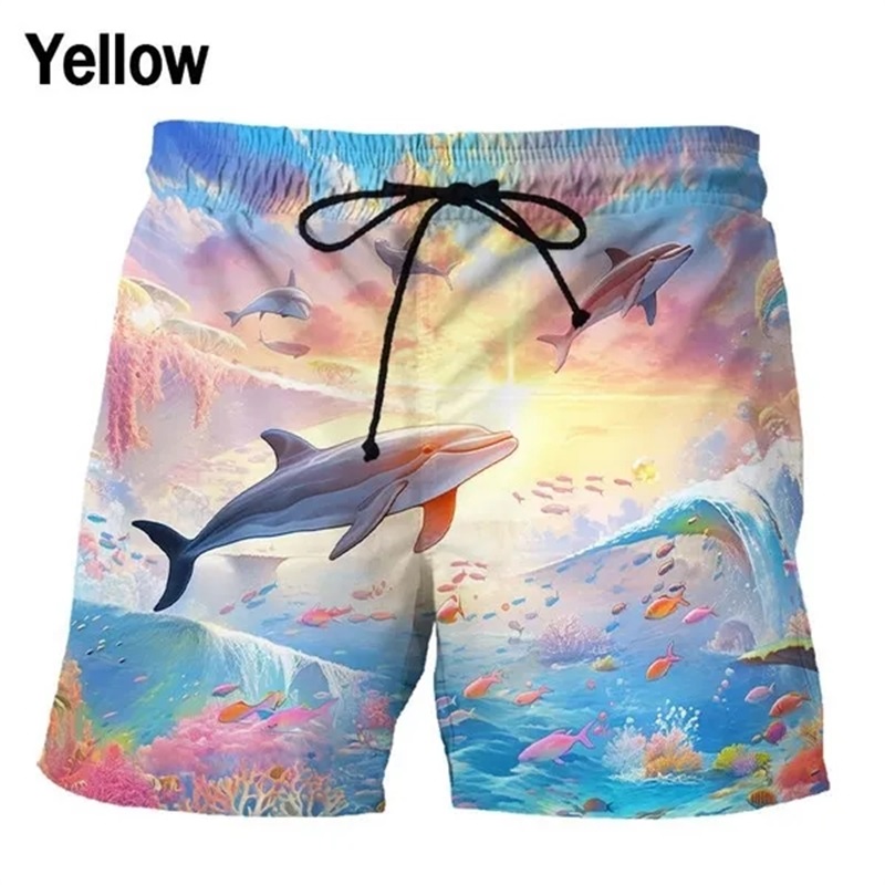3d Printing Dolphin Graphic Be - Trunks Board Surf ulasan dan harga