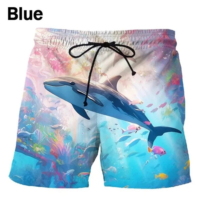 3d Printing Dolphin Graphic Be - Trunks Board Surf ulasan dan harga