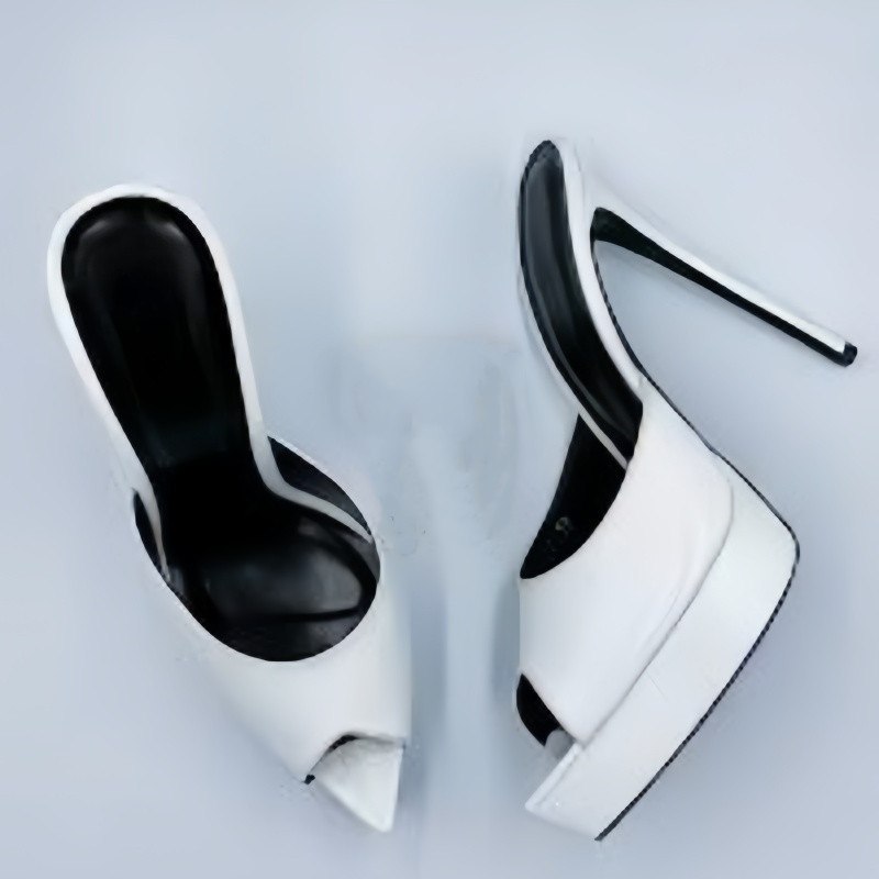 MKKHOU Fashion Pumps New High  - Casual Sandal Leather ulasan dan harga
