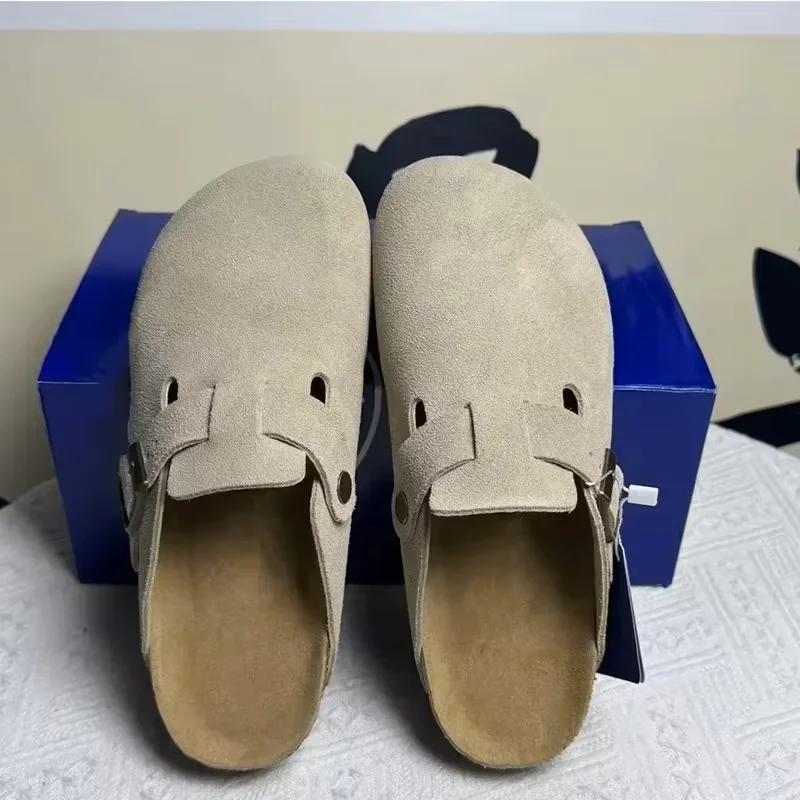 2026 New Fashion Leather Sanda - Flip Flop Leather Men ulasan dan harga